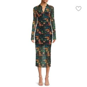 Ted Baker Floral Mesh Dress